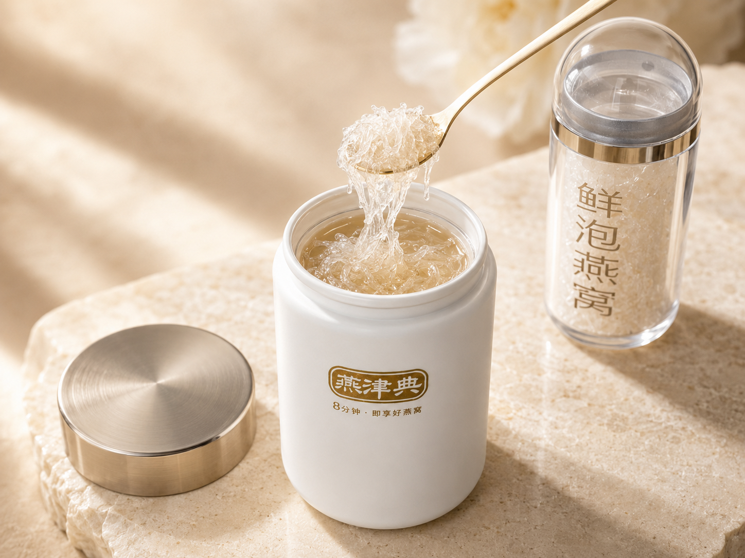 燕津典鲜泡燕窝冲泡步骤